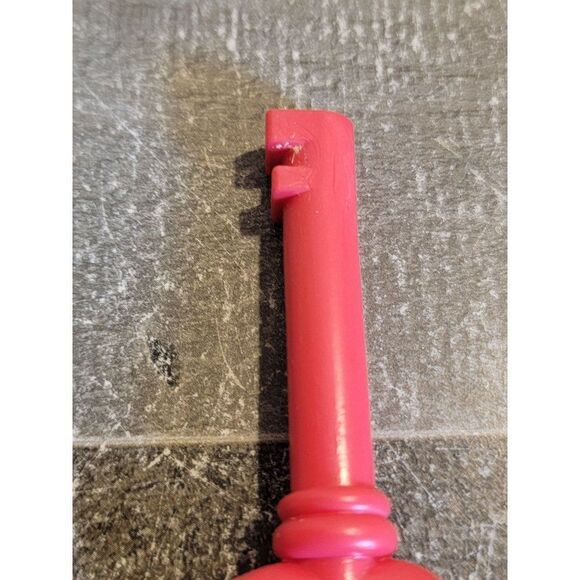 Red key play pretend toy figure doll accessory - Picture 2 of 4